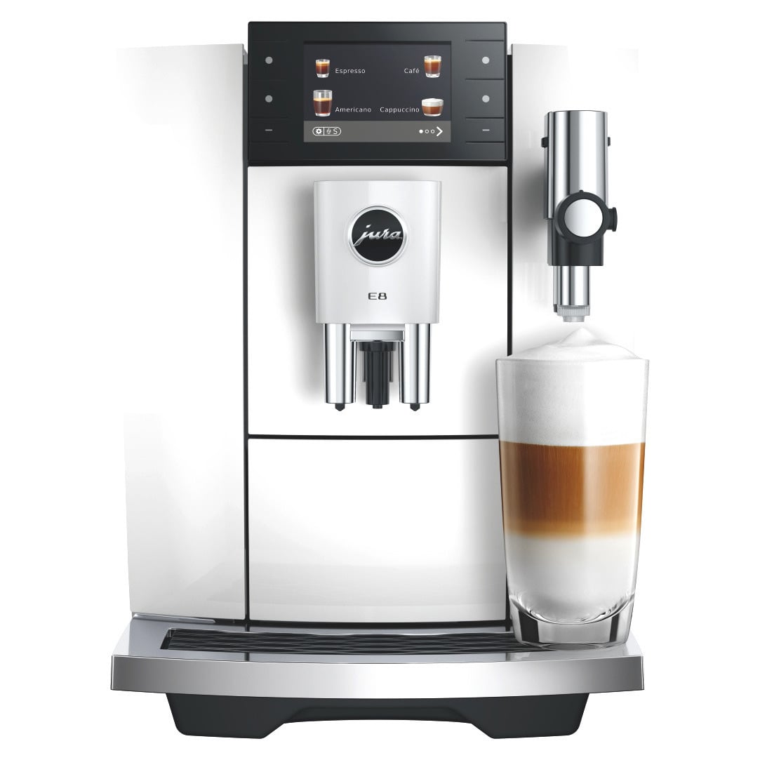 JURA E8 Piano Black ED volautomatische espressomachine