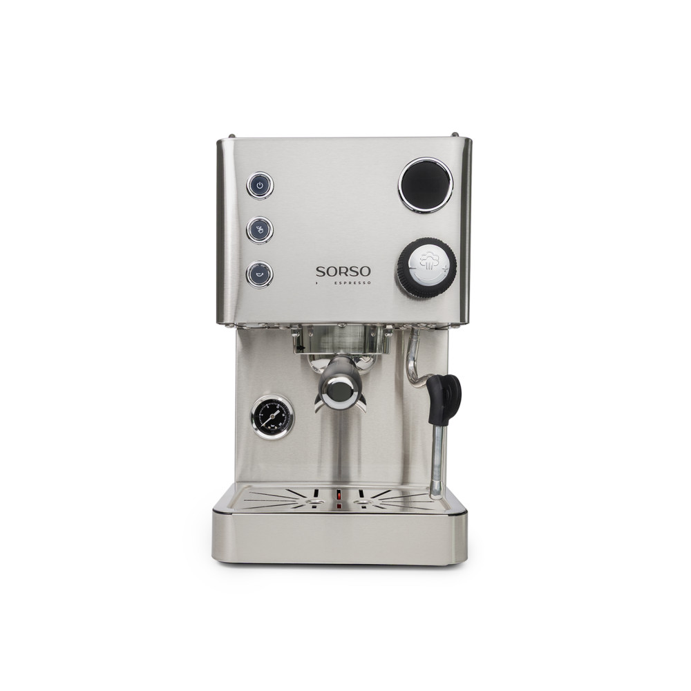 SORSO Espresso machine - Roestvrij staal halfautomaat