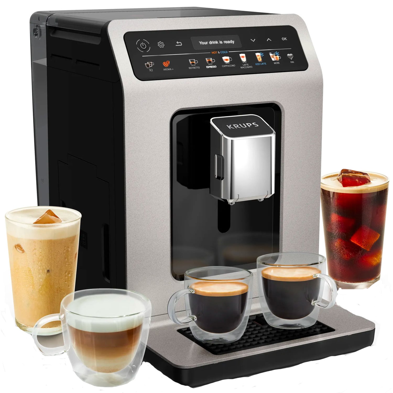 Krups Intuition Experience Hot&Cold EA879E volautomatische koffiemachine