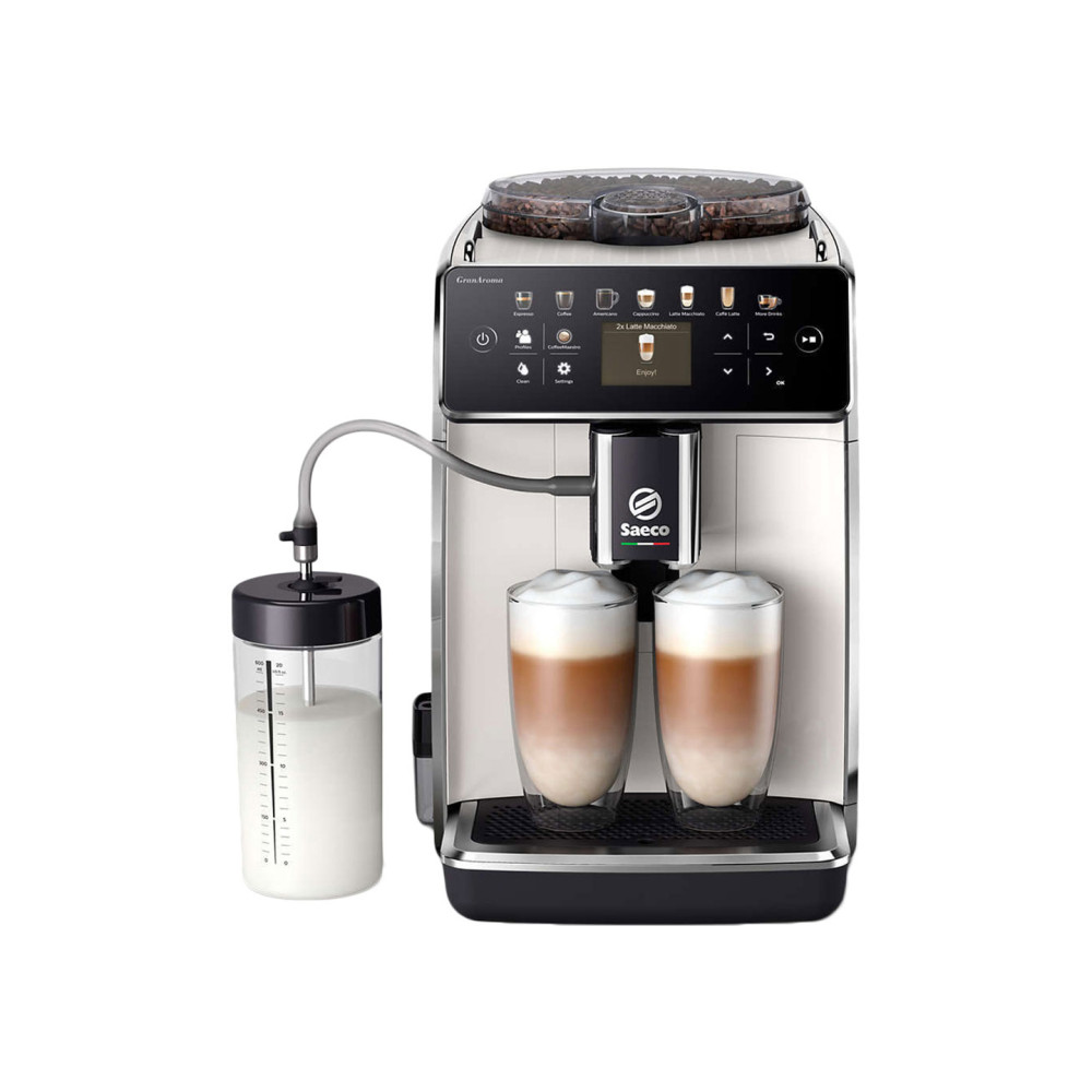 Saeco GranAroma SM6580/20 Volautomatische koffiemachine Wit