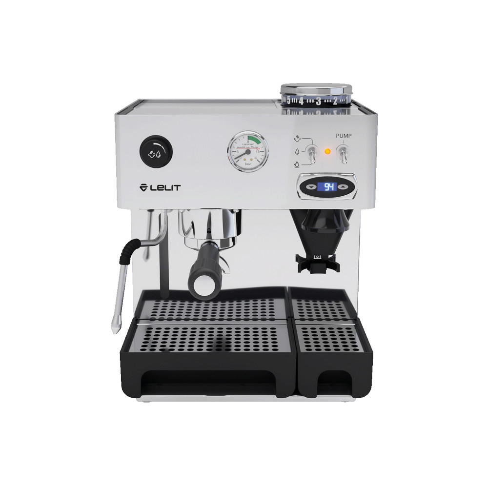 Lelit Anita PL042TEMD Espresso machine met molen – Roestvrij staal